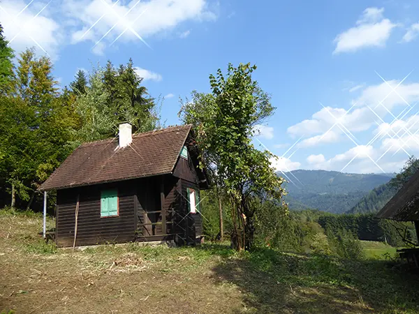 Semriach idyllische Almhütte